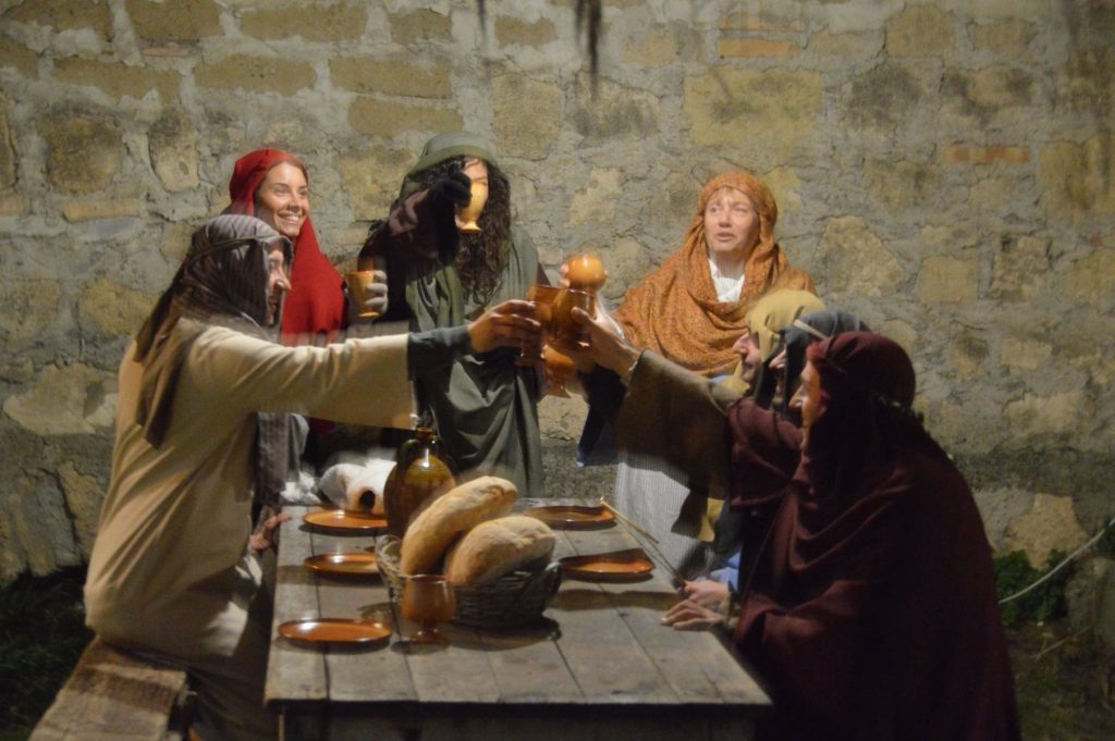 presepe vivente di Tarquinia - Osteria