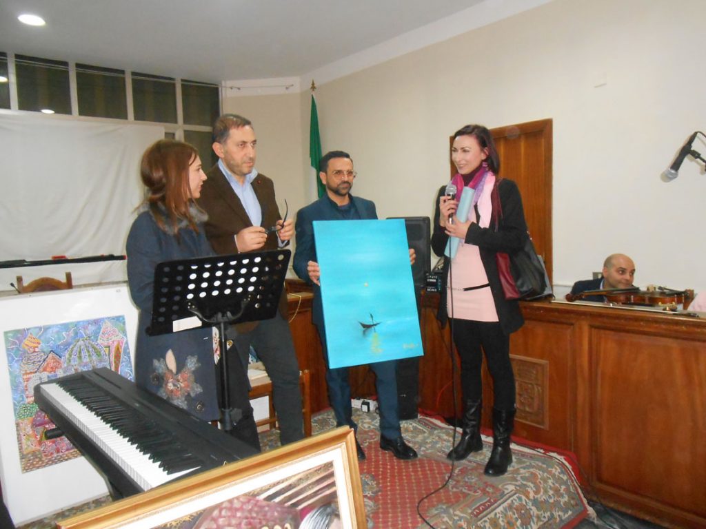 Gaudium. Alba Nisticò con Caterina Grillo, Nicola Brosio e Pasquale Addisi