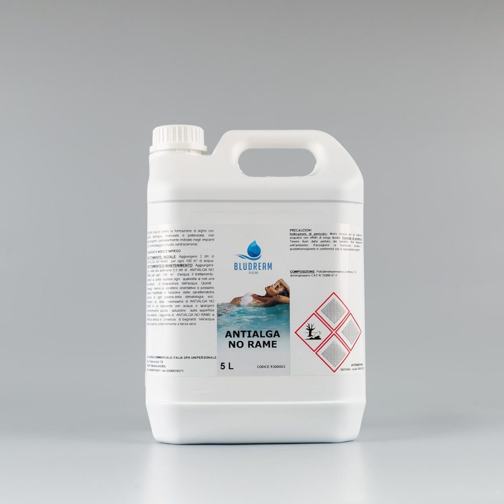Antialghe per piscina