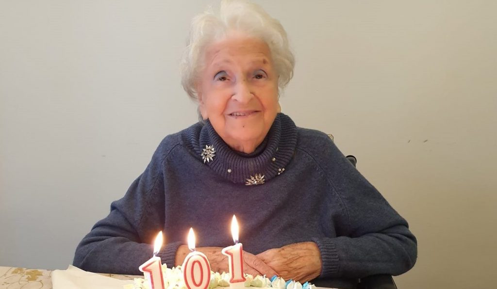 Francesca Bertini festeggia i 101 anni