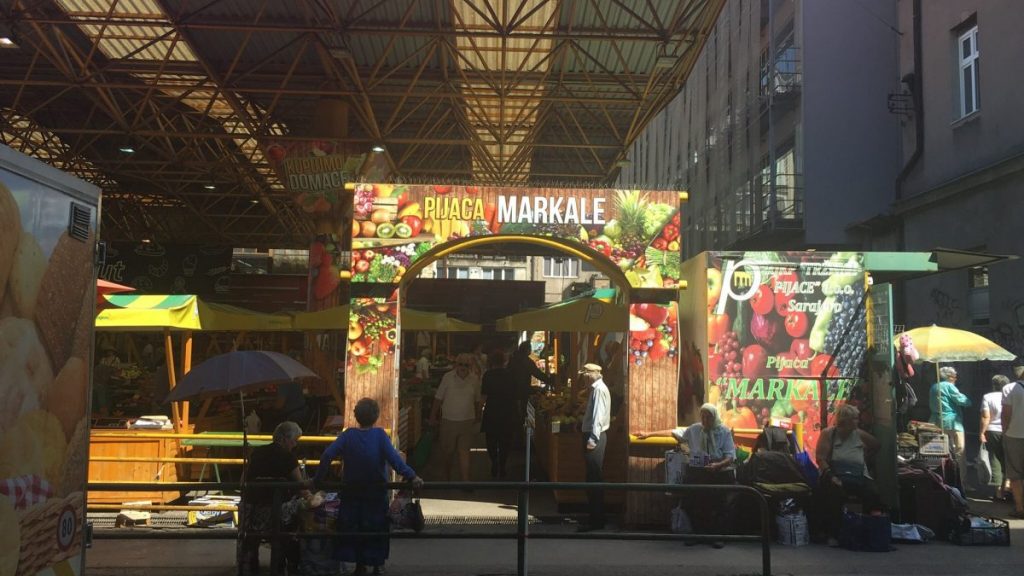 Il Mercato Pijaca Markale a Sarajevo