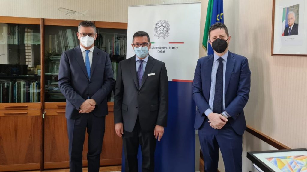 Da sx Calvetta, Finocchiaro, Rossi