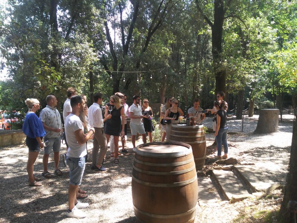 Calici di Stelle alla Fattoria del Colle