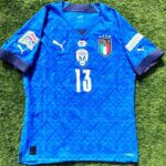 La 13 di Emerson Palmieri, indossata in Nations League, è la maglia più leggera di sempre