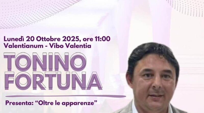 “Oltre le apparenze”: la poesia di Tonino Fortuna che attraversa le stagioni dell’anima