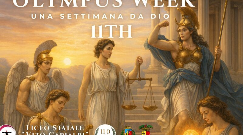 Gli Dei dell’Olimpo guidano l’XI Settimana dello Studente: cultura, legalità e grandi ospiti al Liceo Capialbi