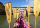 Le Florence Dragon Lady Lilt compiono 20 anni: a Firenze la festa della rinascita in dragon boat