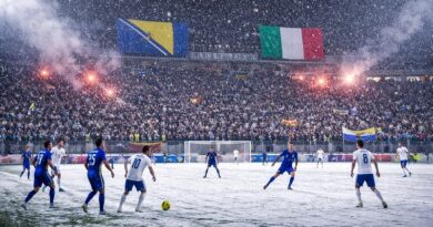 Bosnia-Italia, arbitro Turpin e neve protagonista a Zenica: gli Azzurri sperano in un destino diverso