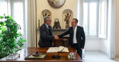 Reitores em encontro: Marianelli de Perugia recebe Muniz do Brasil para um ponte acadêmico pela paz