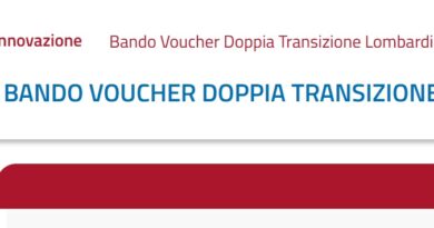 Al via il 28 luglio per le imprese l’invio telematico delle domande per il “Bando Voucher Doppia Transizione” digitale ed ecologica