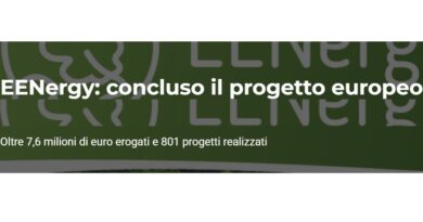 EENergy: concluso il progetto europeo che ha sostenuto oltre 800 PMI nel miglioramento dell’efficienza energetica, oltre 7,6 milioni di euro erogati e 801 progetti realizzati