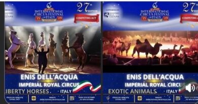 Latina: Imperial Royal Circus all’International Circus Festival of Italy con Enis Dell’Acqua